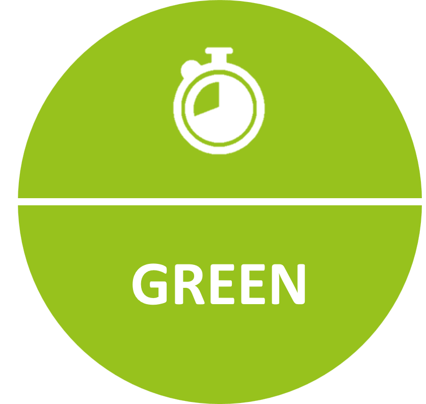 GREEN  circle icon