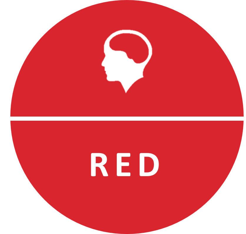RED  circle icon
